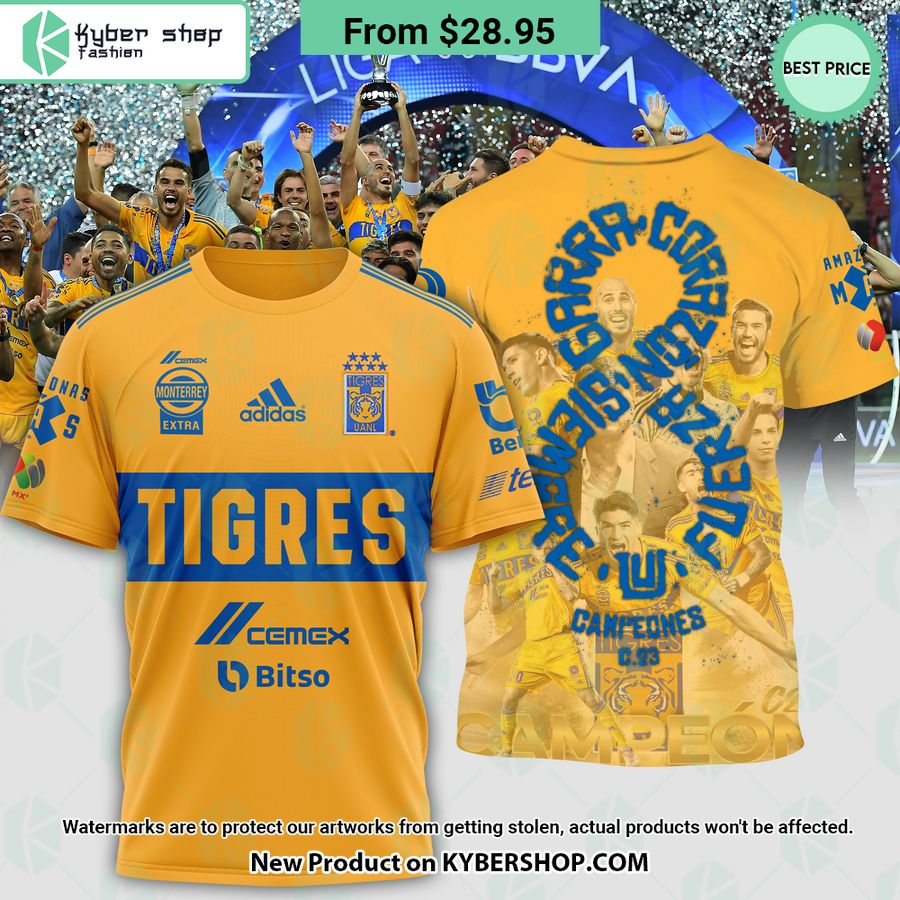 Tigres UANL Campeon Liga MX 2023 T Shirt