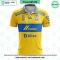 Tigres UANL Home LIGA MX CUSTOM Polo Shirt