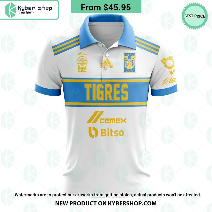 Tigres UANL Third Liga MX CUSTOM Polo Shirt