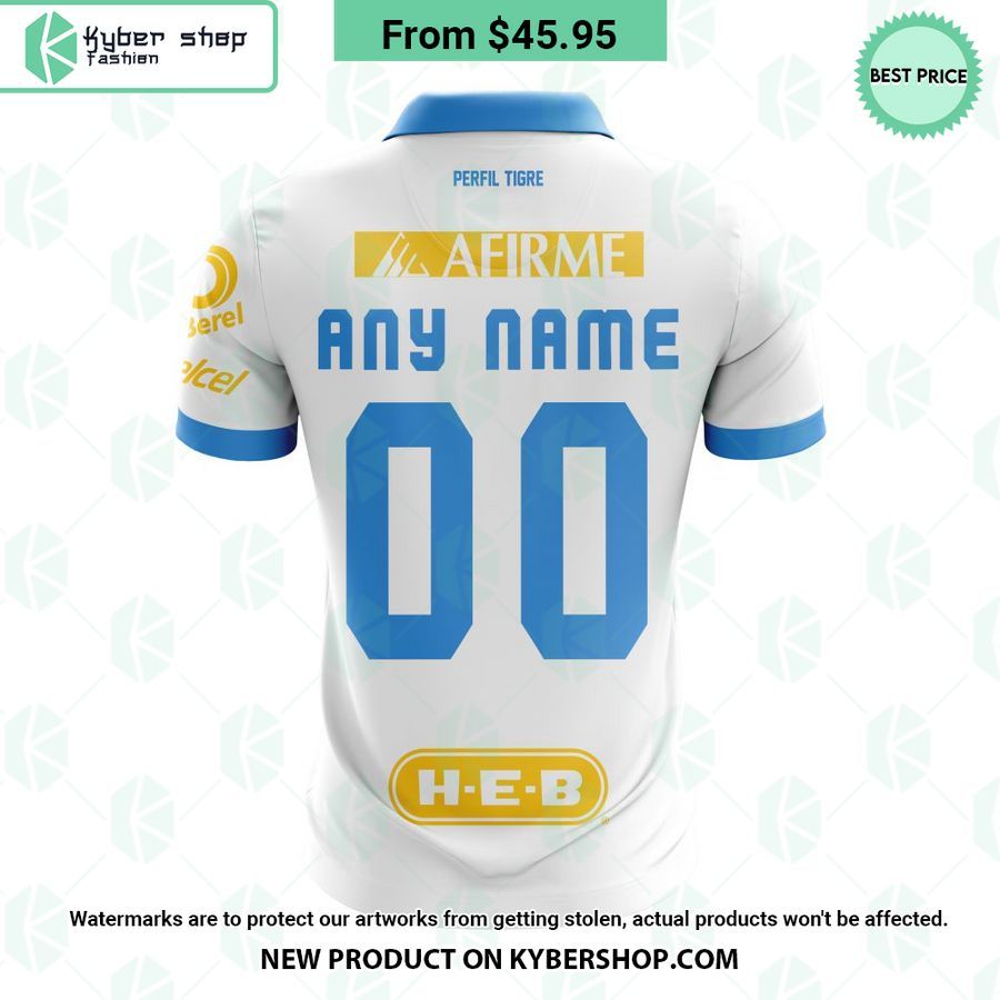 Tigres UANL Third Liga MX CUSTOM Polo Shirt