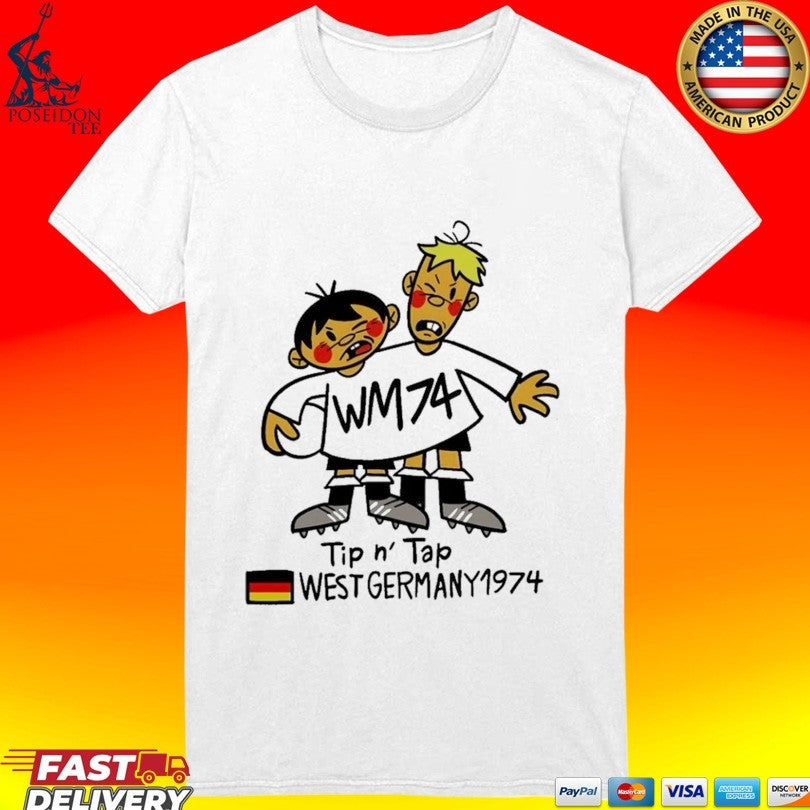 Tip N’ Tap West Germany 1974 World Cup Mascot T-shirt