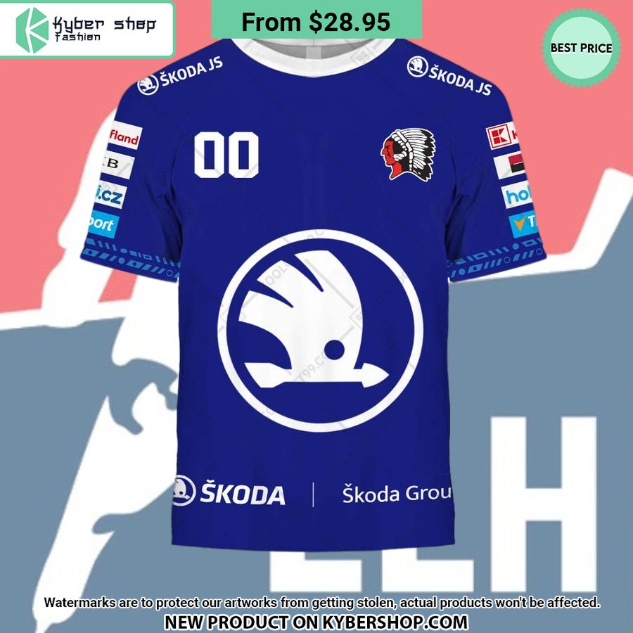 Tipsport Extraliga HC Skoda Plzen Jersey Style CUSTOM Hoodie