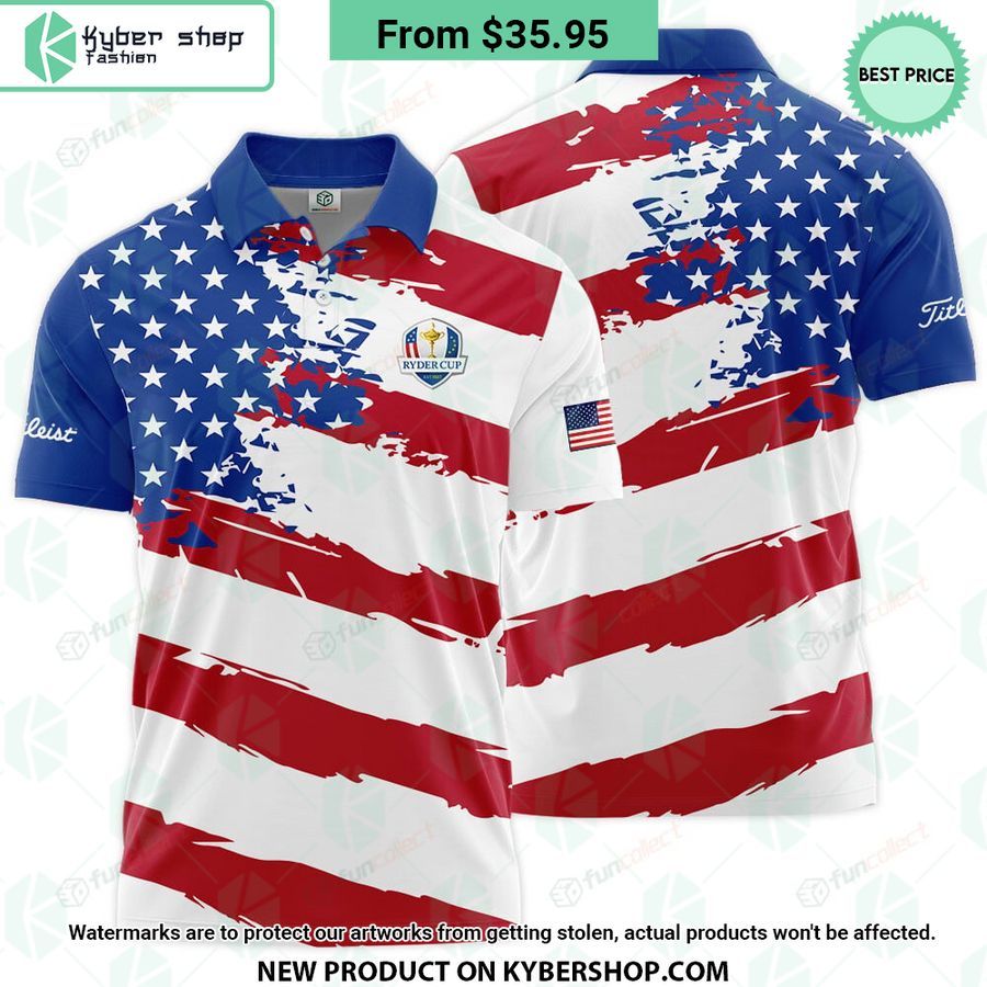 Titleist Ryder Cup US Flag Polo Shirt
