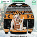 Tito’s Bulldog Ugly Christmas Sweater