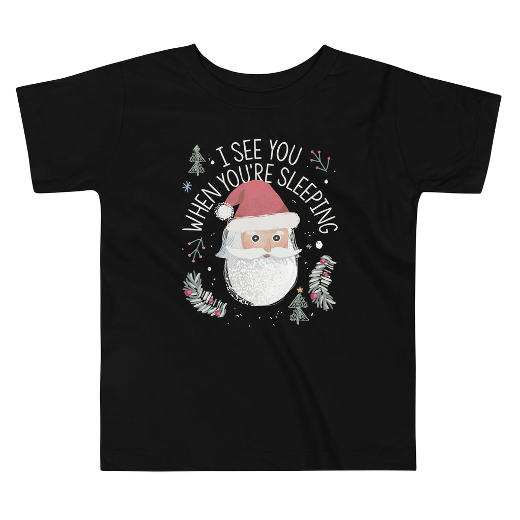 I See You When You're Sleeping Kid's Toddler Tee