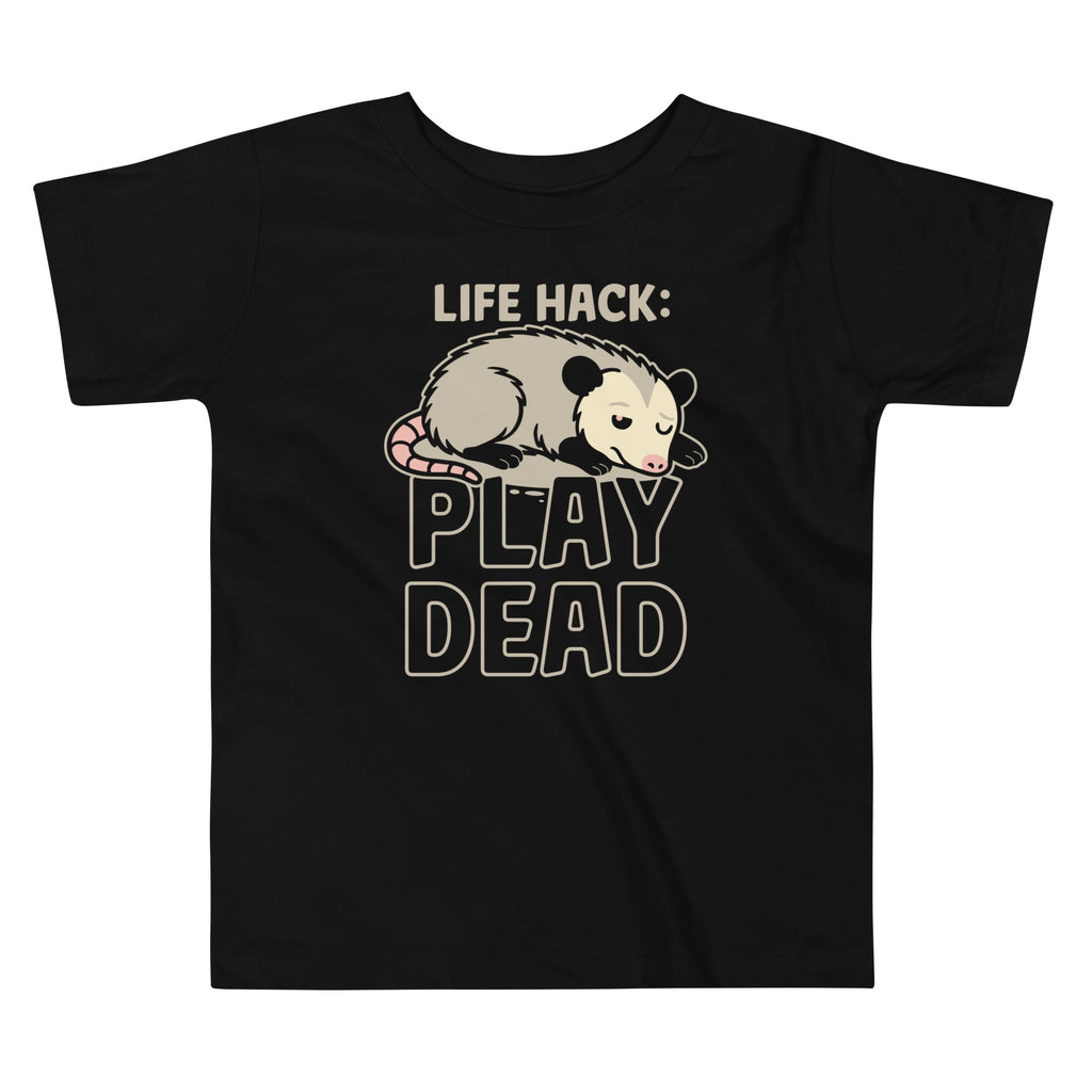 Life Hack Play Dead Kid's Toddler Tee