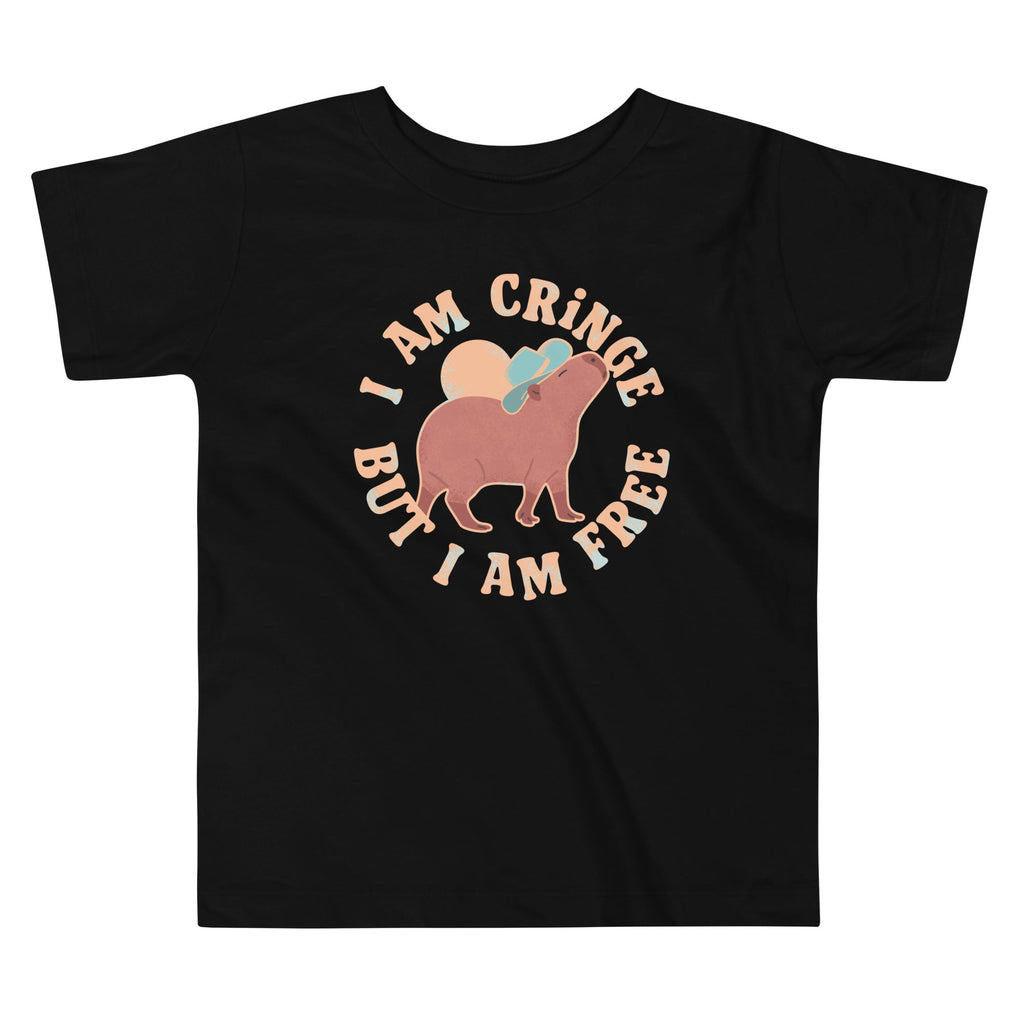 I Am Cringe But I Am Free Kid's Toddler Tee