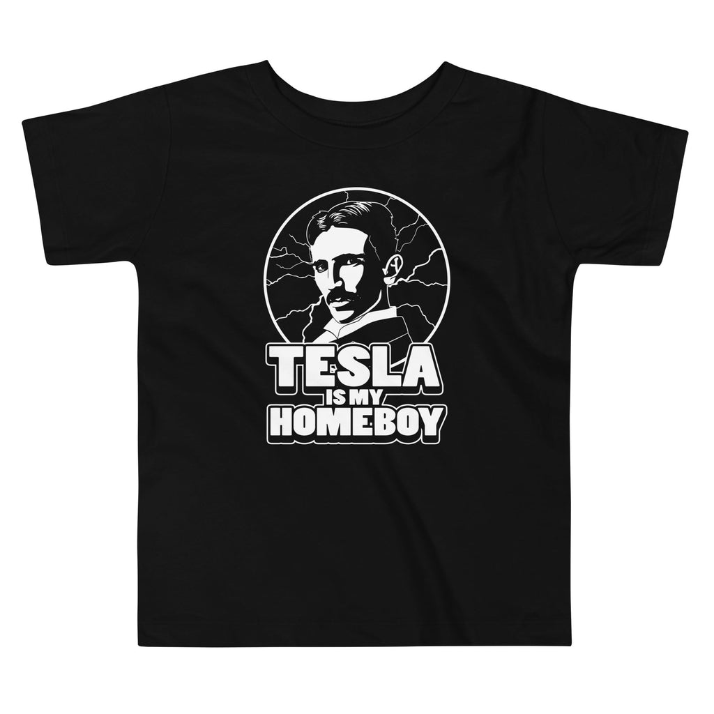 Tesla Is My Homeboy Kid's Toddler Tee