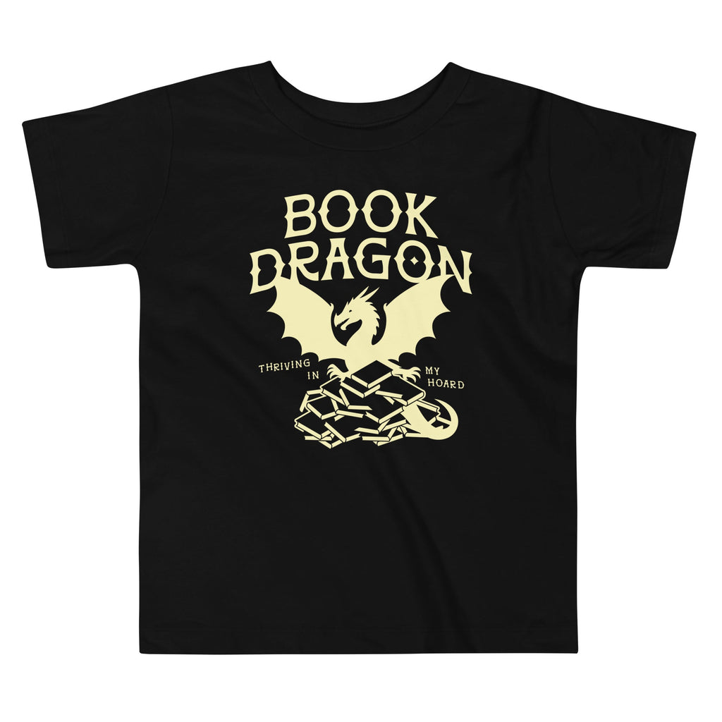 Book Dragon Thriving In My Hoard Kid's Toddler Tee