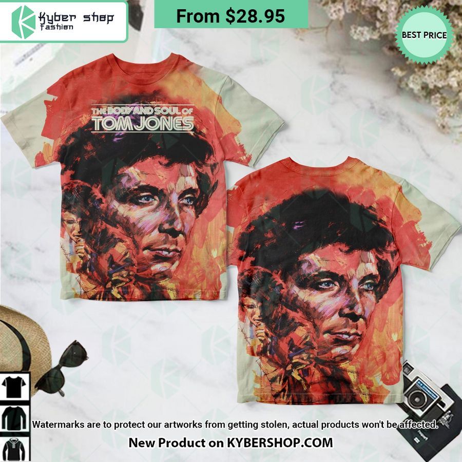 Tom Jones The Body And Soul Of Tom Jones Album Shirt