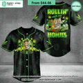 Tom N Jerry Rollin With My Homies Weed Baseball Jersey