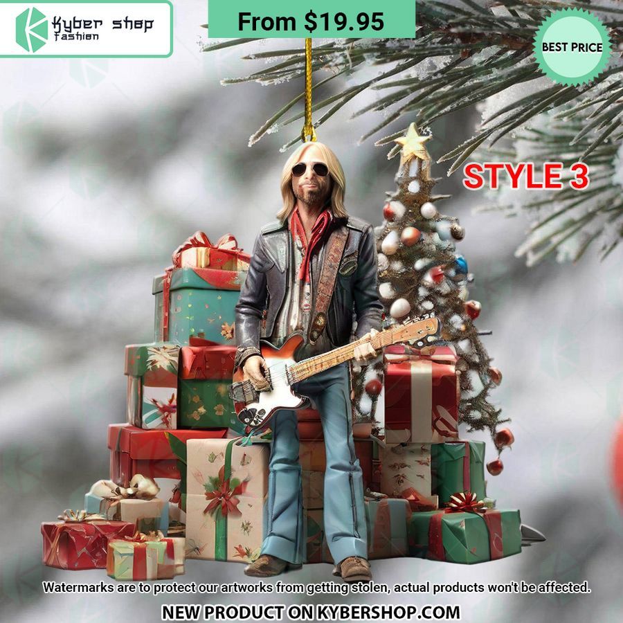 Tom Petty Ornament