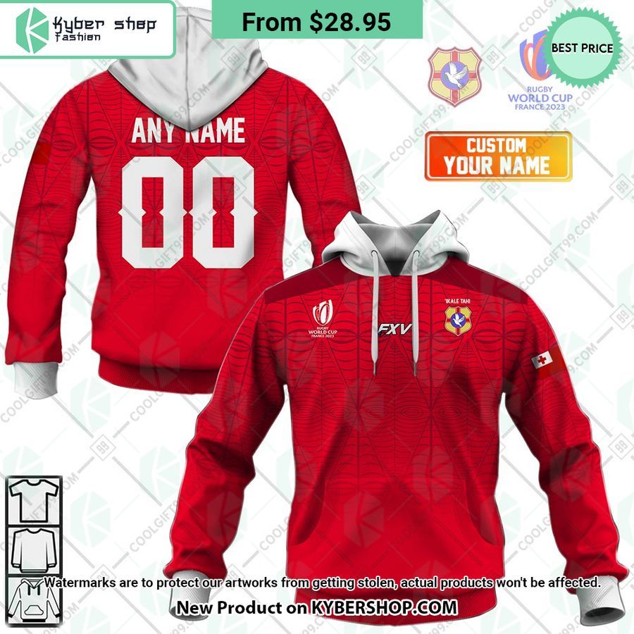 Tonga Rugby FXV Rugby World Cup 2023 CUSTOM Hoodie