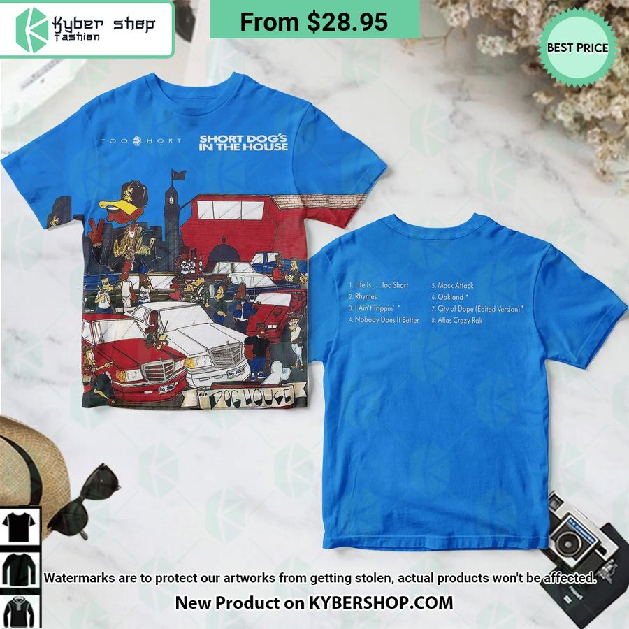 Too Short Short Dog’s In The House Album Shirt