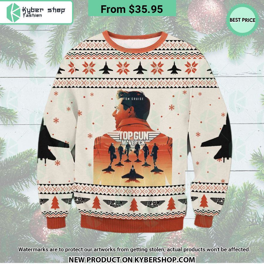 Gun Maverick Tom Cruise Sweater