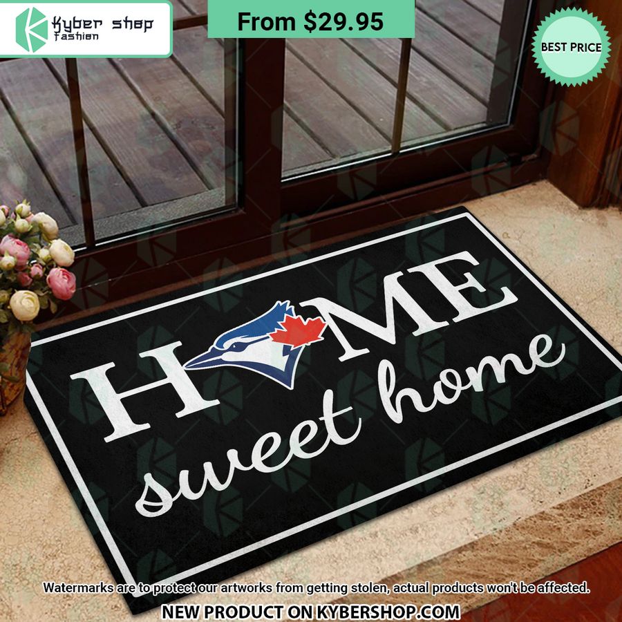 Toronto Blue Jays Home Sweet Home Doormat