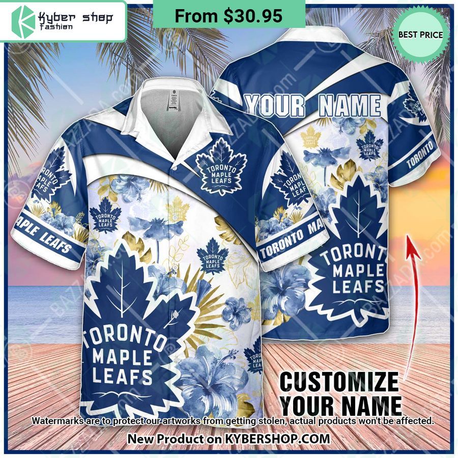Toronto Maple Leafs custom personalized Hawaiian Shirt