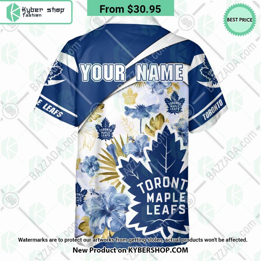 Toronto Maple Leafs custom personalized Hawaiian Shirt