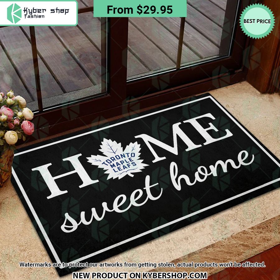 Toronto Maple Leafs Home Sweet Home Doormat