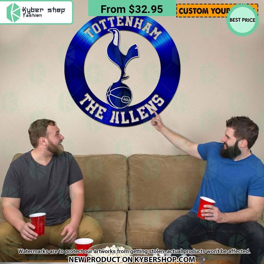 Tottenham Hotspur CUSTOM Metal Sign