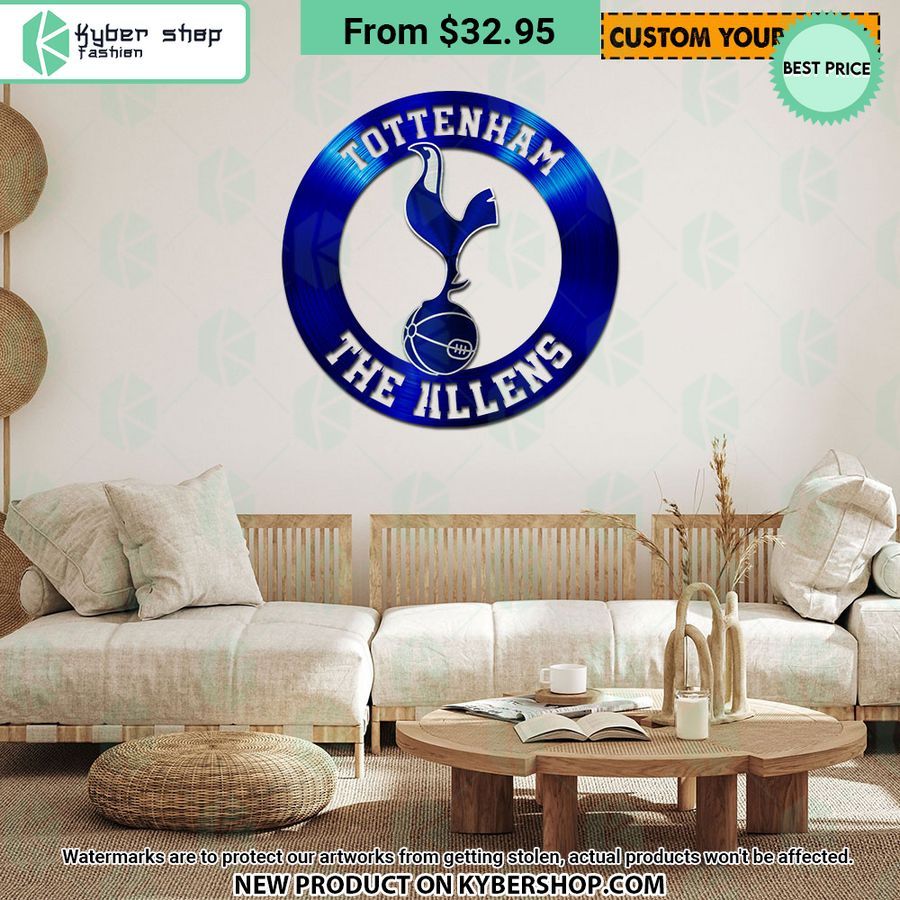 Tottenham Hotspur CUSTOM Metal Sign
