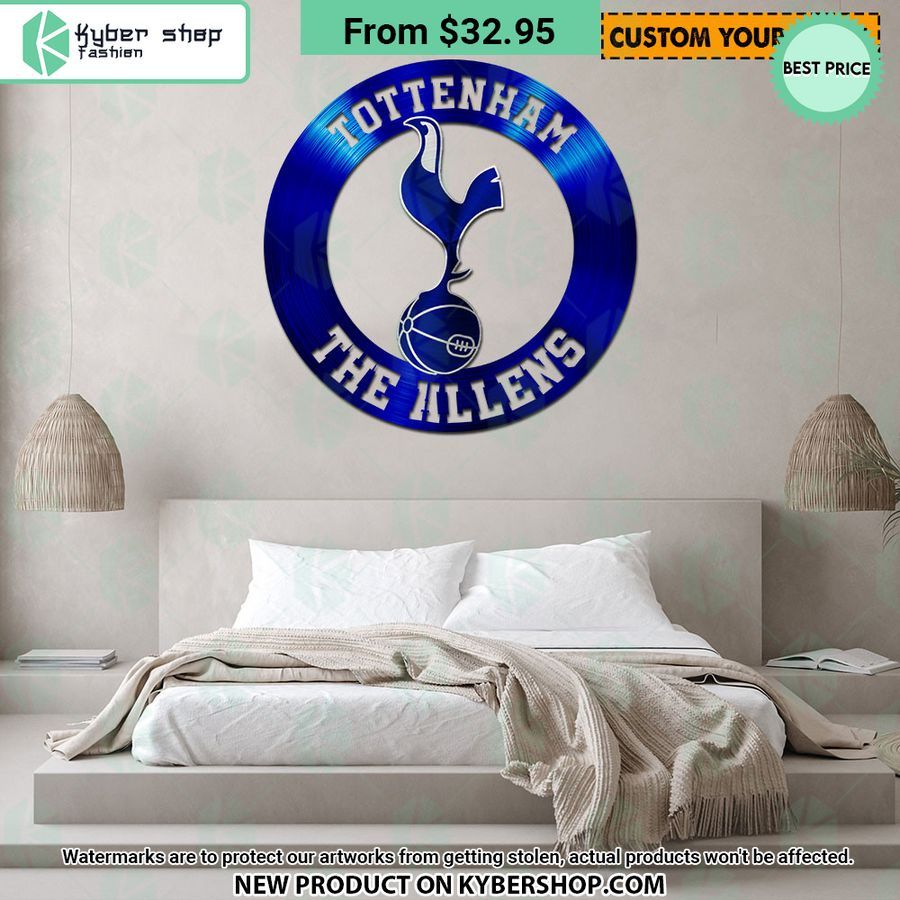 Tottenham Hotspur CUSTOM Metal Sign