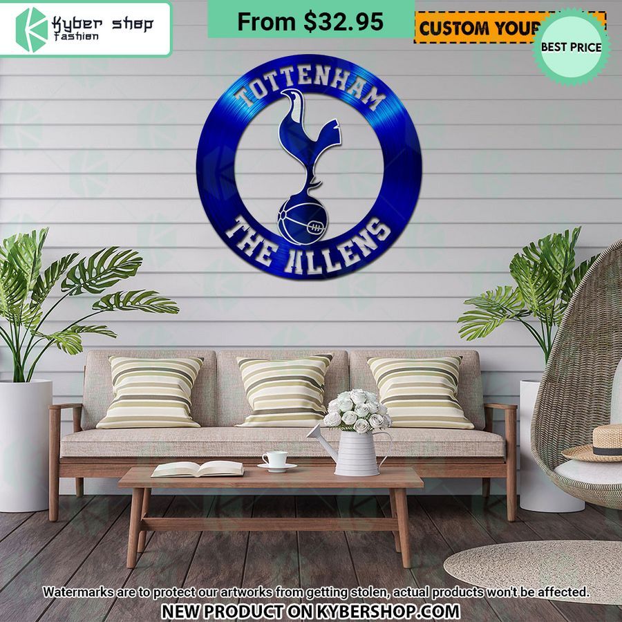Tottenham Hotspur CUSTOM Metal Sign