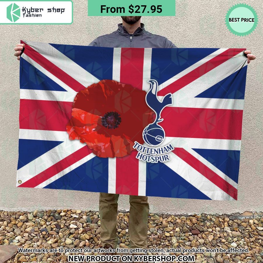 Tottenham Hotspur Remembrance day Flag