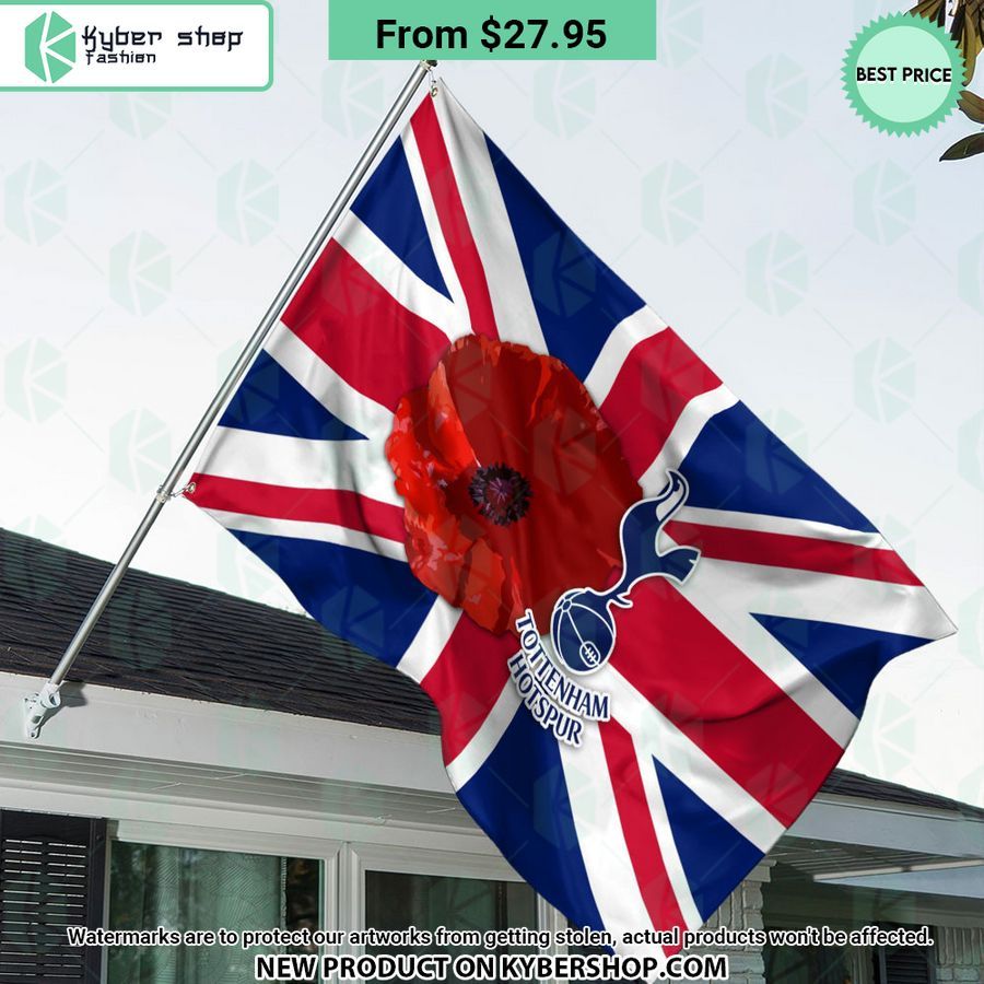 Tottenham Hotspur Remembrance day Flag