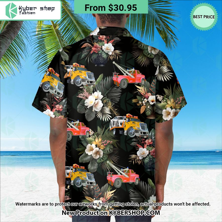 Tow Truck Operator Hawaiian Shirt
