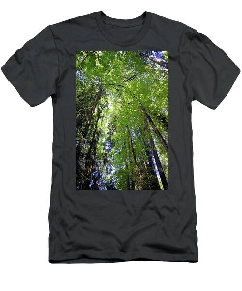 Tree Canopy Leaning From The Right Side T-Shirt