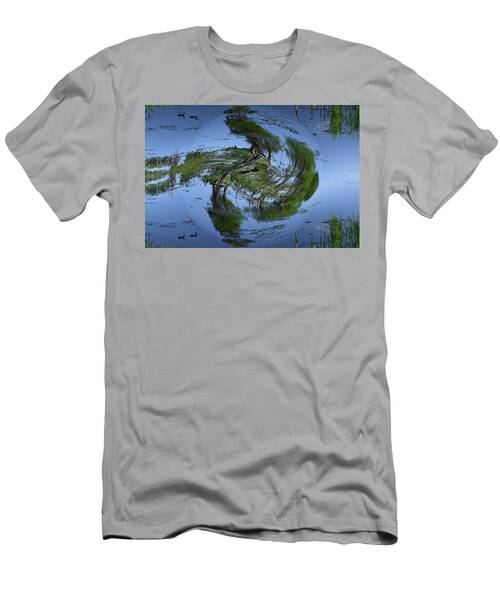 Tree Of Life Globe In Orlando Wetlands Florida T-Shirt
