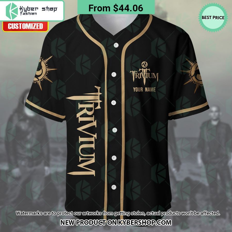 Trivium Band CUSTOM Baseball Jersey