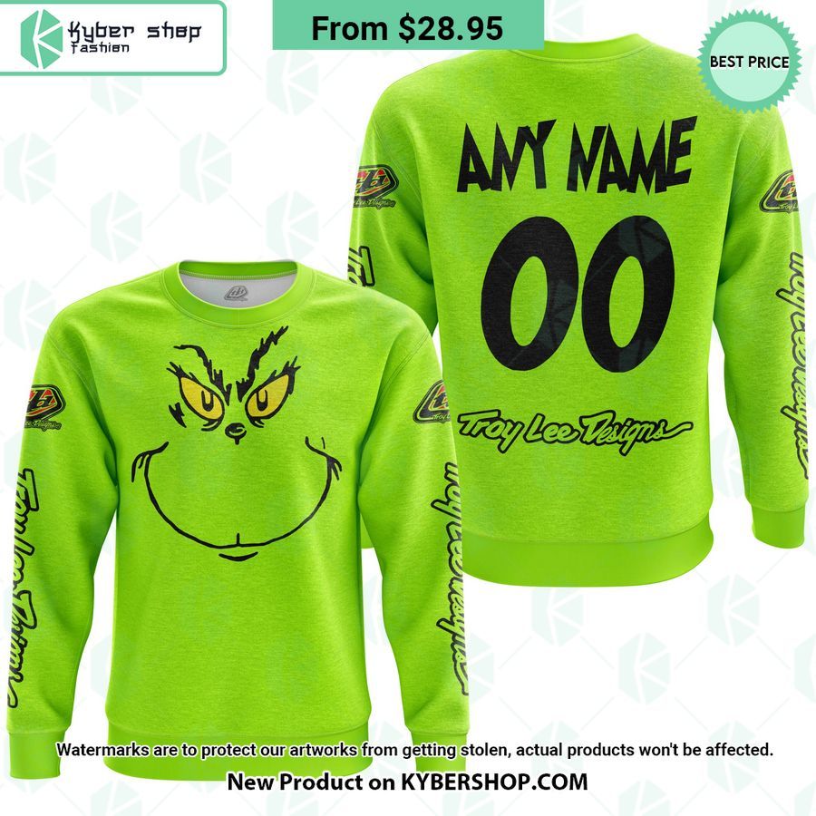 Troy Lee Designs Grinch CUSTOM Hoodie