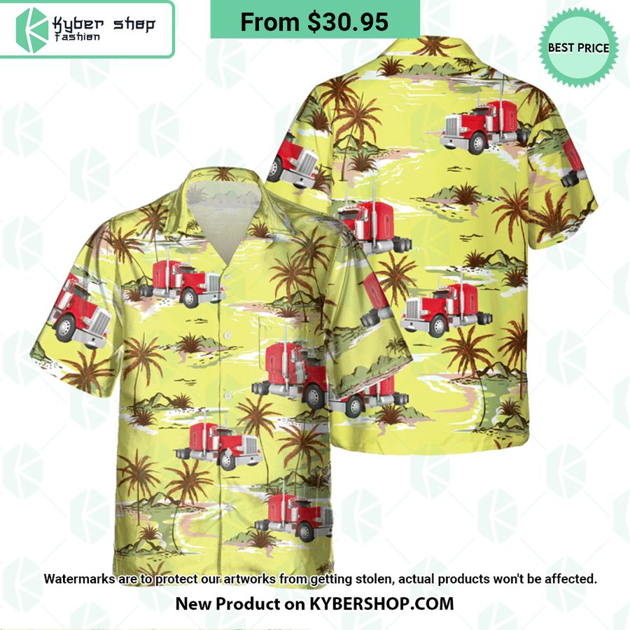 Trucker Tropical Hawaiian Shirt