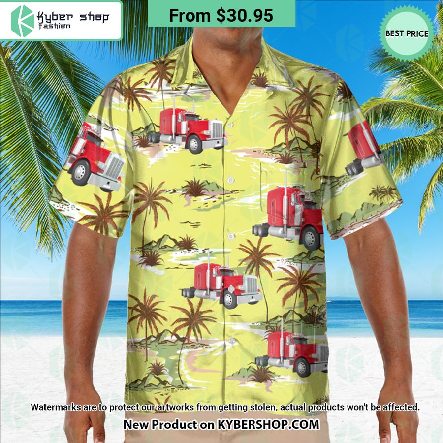 Trucker Tropical Hawaiian Shirt