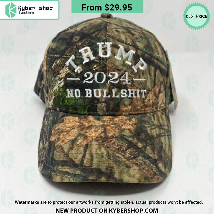 Trump 2024 No Bullshit Cap