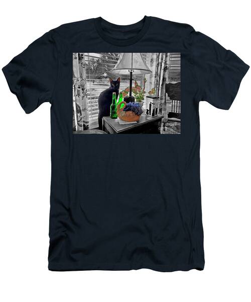 Tuxedo By The Window T-Shirt