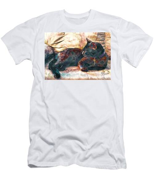 Tuxedo The Cat Relaxing T-Shirt