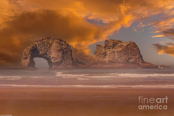 Twin Rocks Print