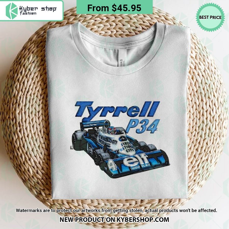 Tyrrell P34 Embroidered Shirt