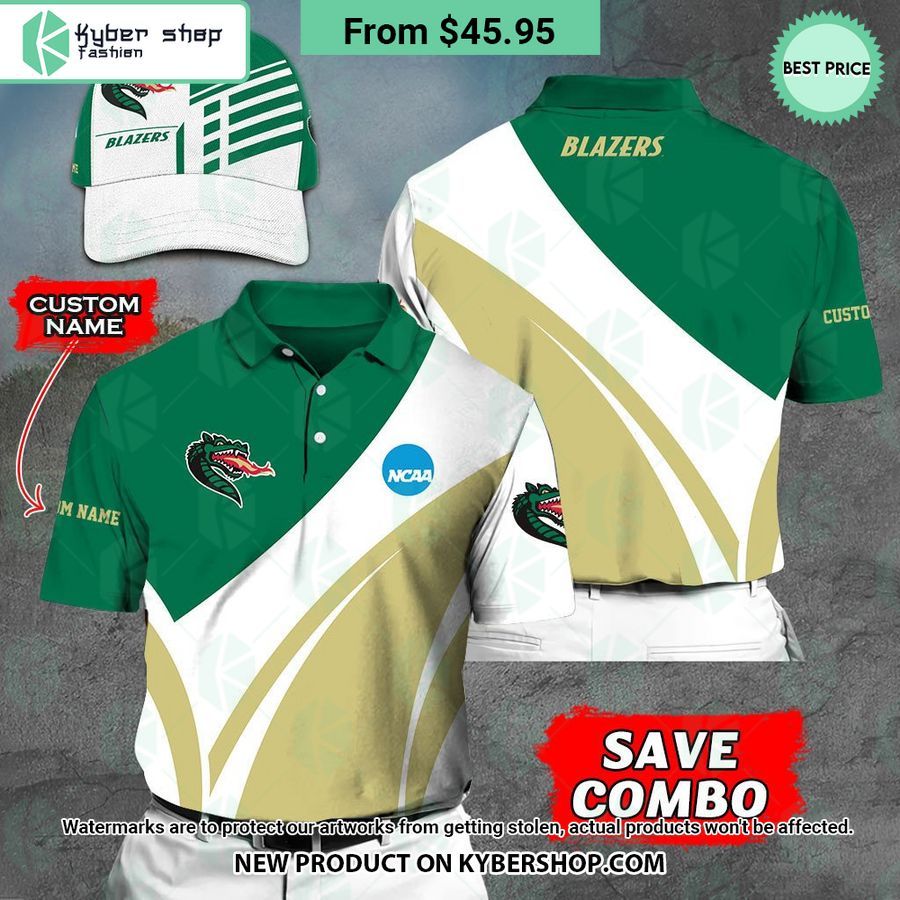 UAB BLAZERS CUSTOM Polo Shirt, Cap