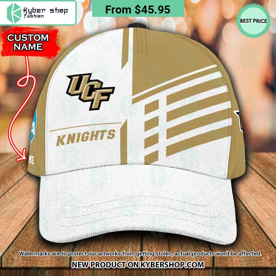 UCF Knights CUSTOM Polo Shirt, Cap