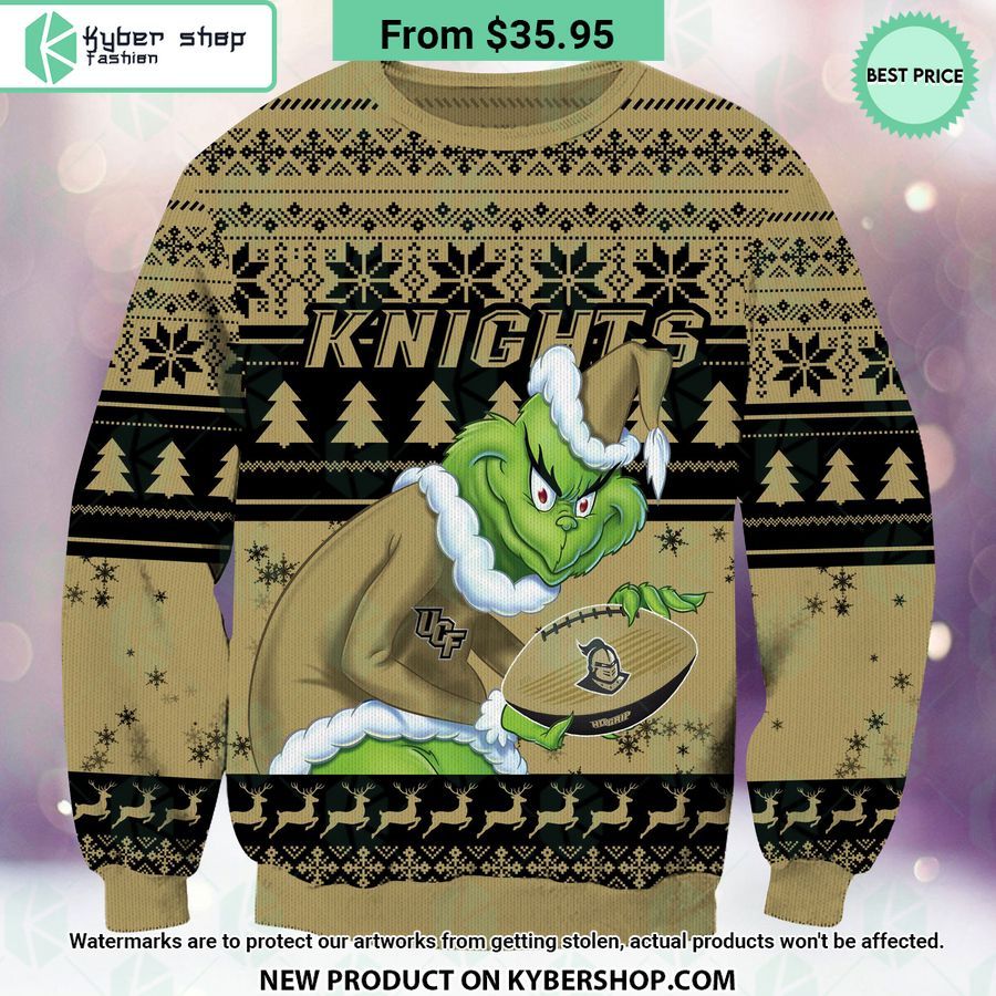 UCF Knights Grinch Christmas Sweater