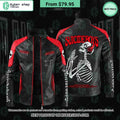 $UICIDEBOY$ Block Leather Jacket