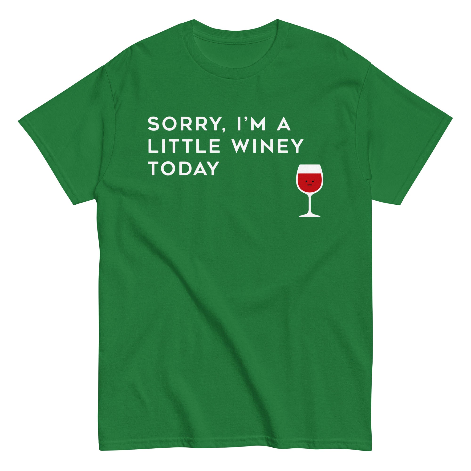 Sorry, I'm A Little Winey Today Men's Classic Tee