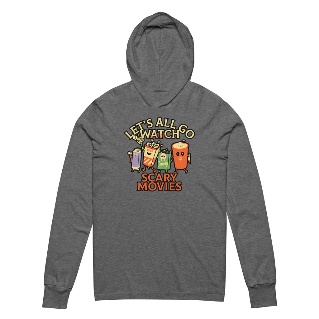 Let's All Go Watch Scary Movies Limited Edition Unisex Tri-Blend Hoodie