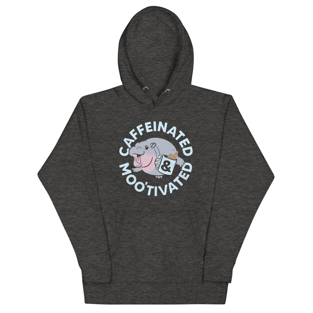 Caffeinated & Moo'tivated Unisex Hoodie