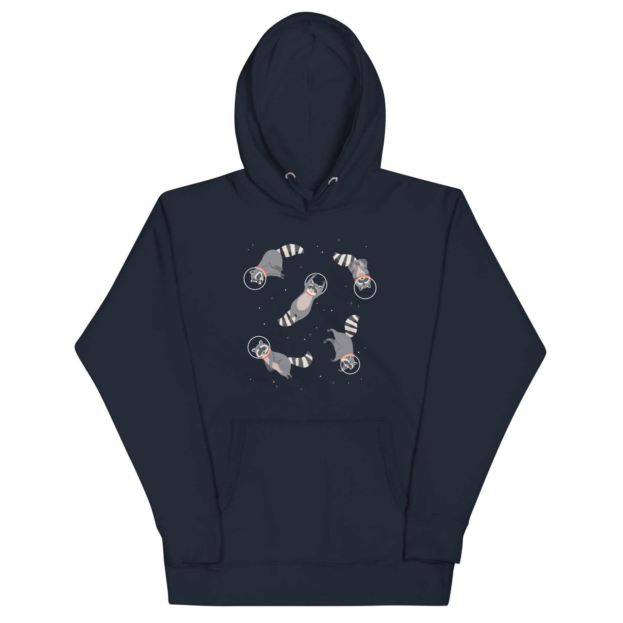 Raccoons In Space Unisex Hoodie