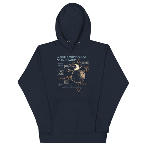 A Simple Question Of Weight Ratios Unisex Hoodie